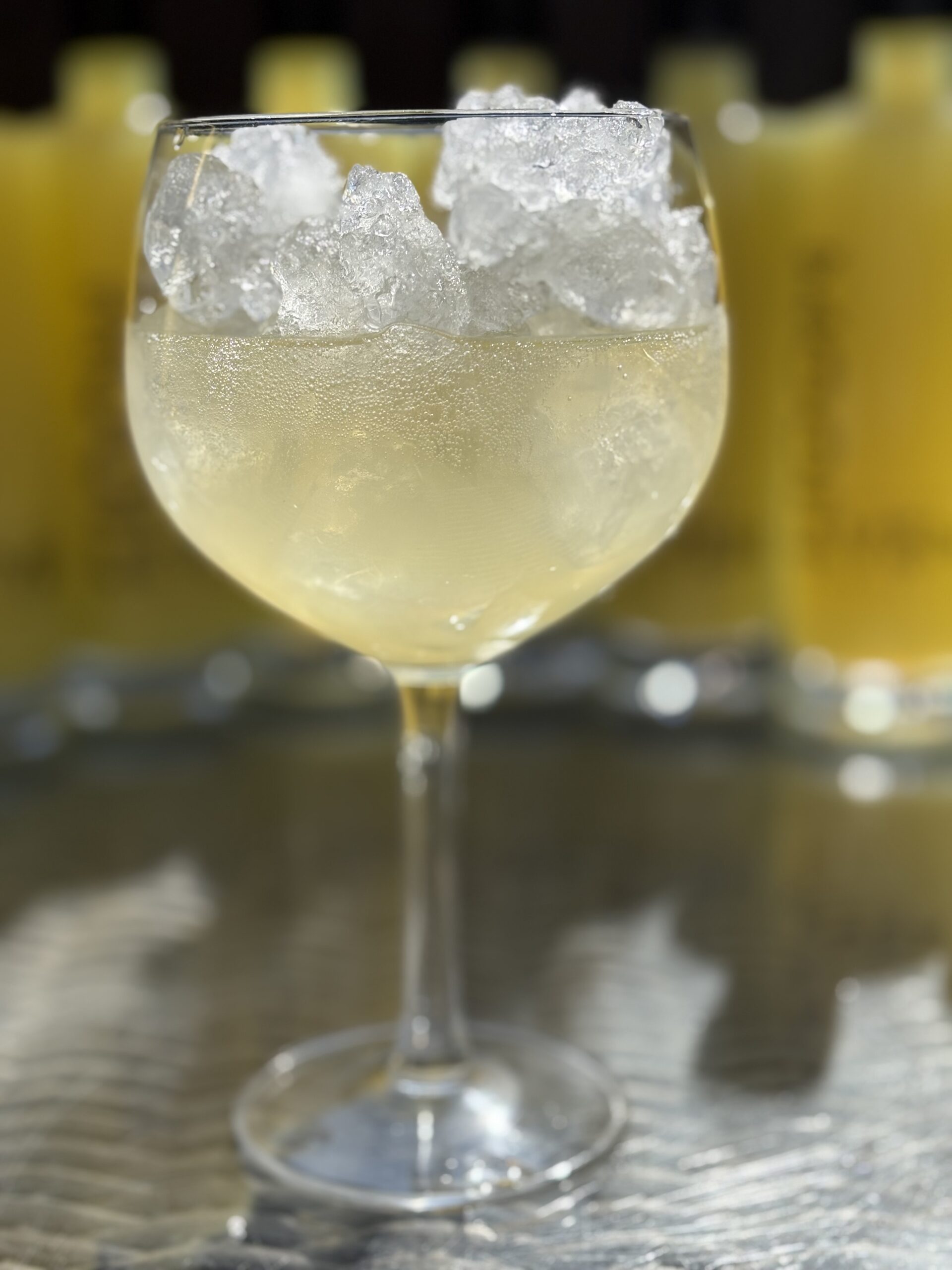 Limoncello spritz laagje cava/prosecco